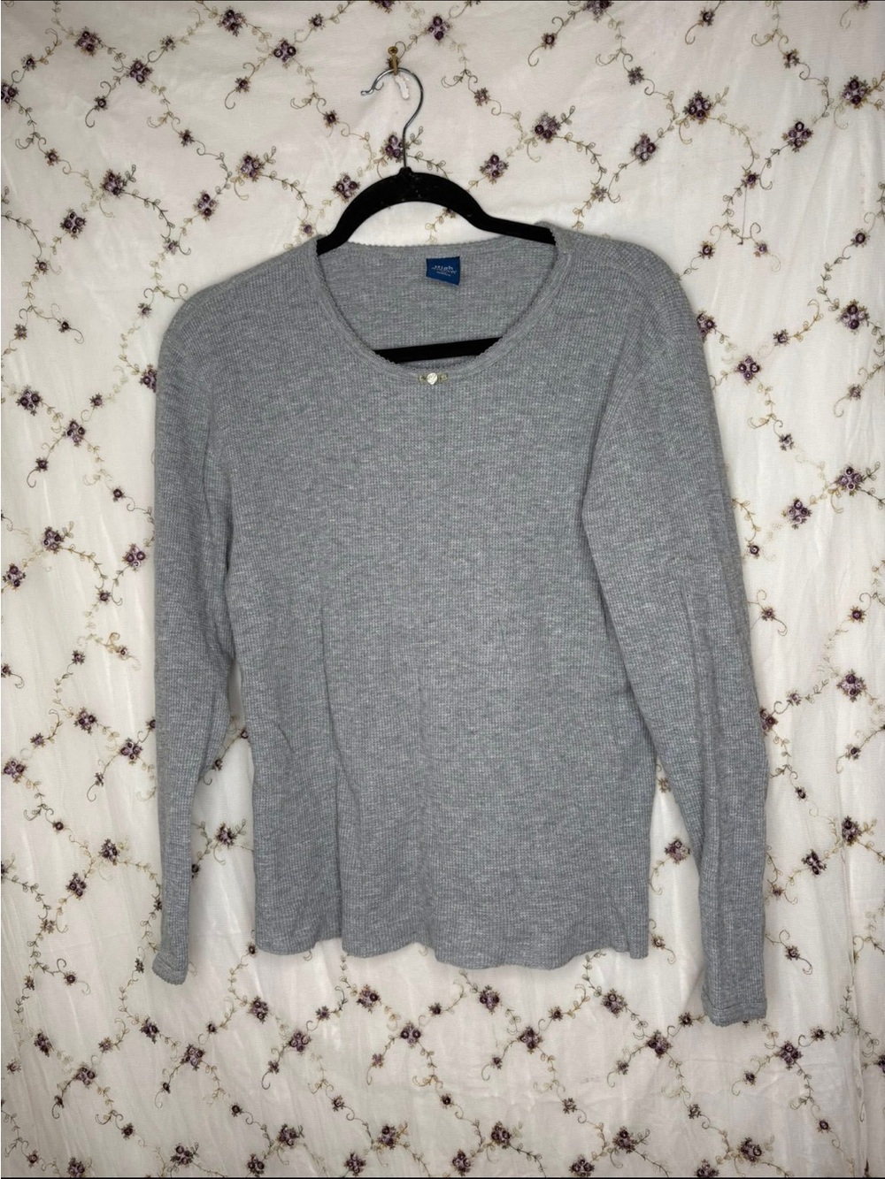 High Sierra Heather Gray Long Sleeve Crew Sweater